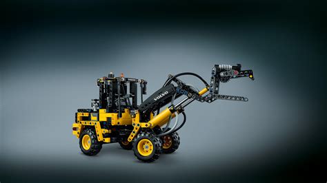 volvo mini excavator toy|lego technic volvo excavator.